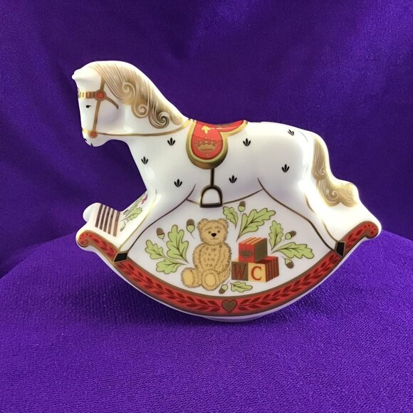 Birth of HRH Prince George Royal Crown Derby Rocking Horse 40 of 750 2013 - Picture 2 of 9
